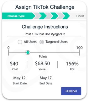 TikTok brand ambassador challenge