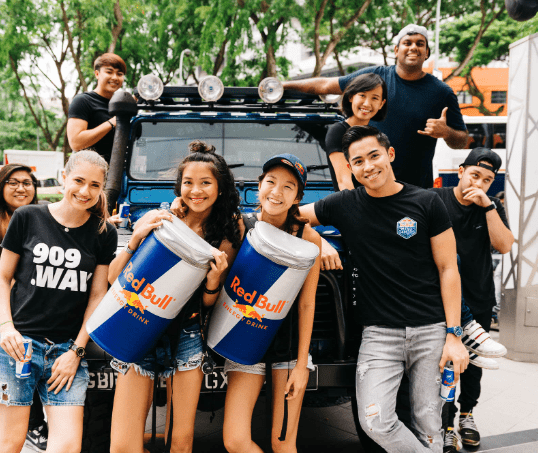 Red Bull college ambassadors