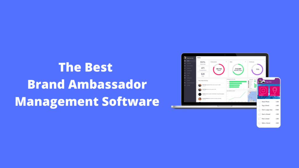 brand ambassador management software