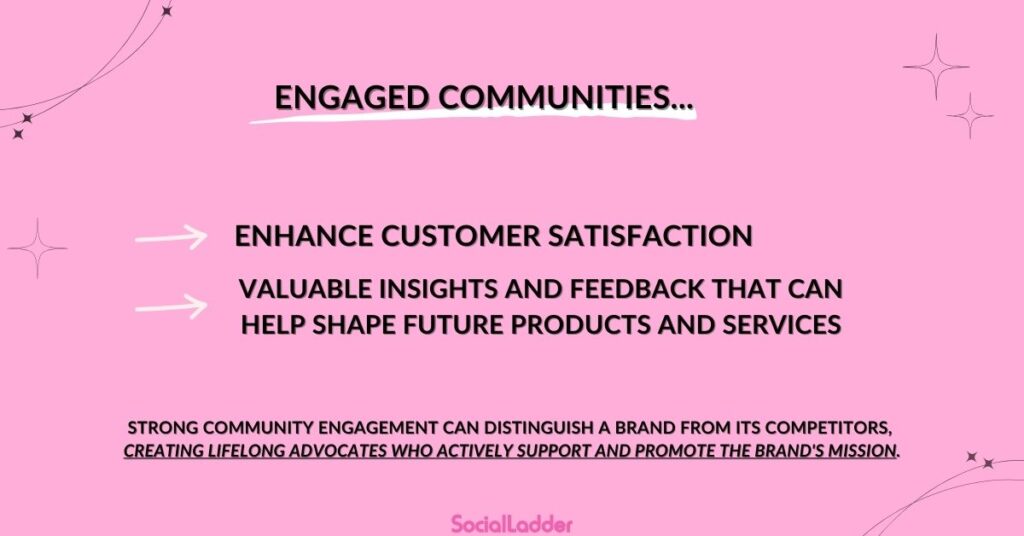 Community engagement is crucial for any strategy because it fosters a deeper connection between a brand and its audience.